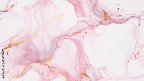 marble white pink gold seamless pattern background