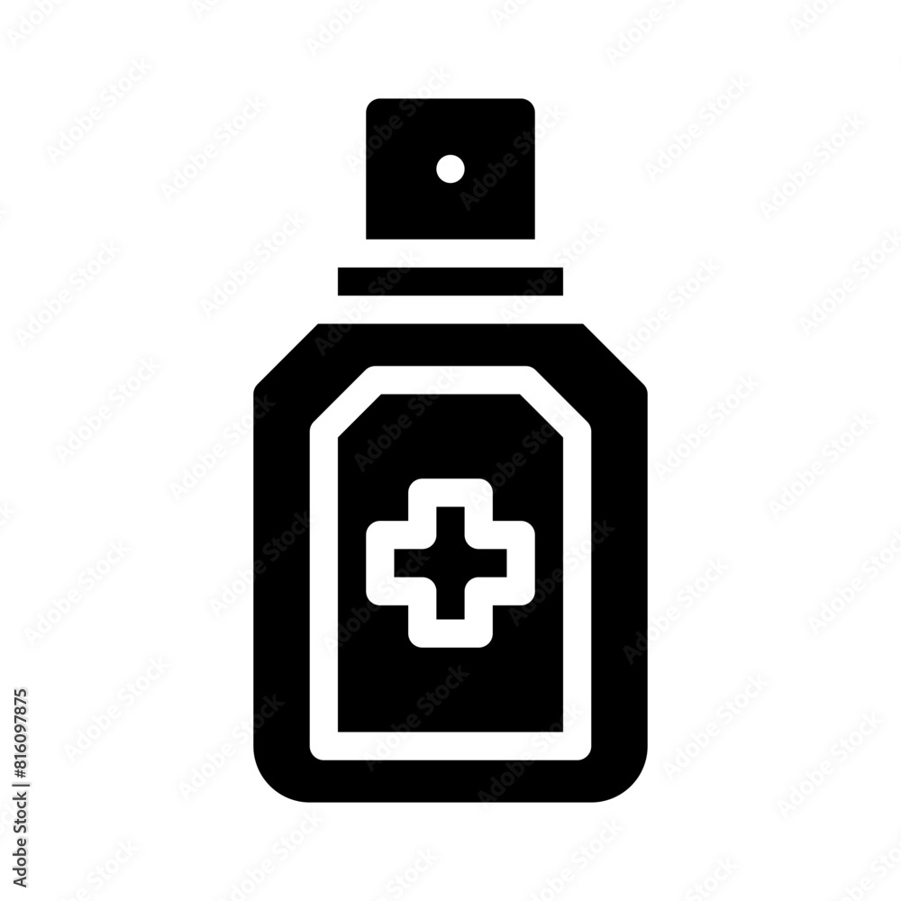 antiseptic glyph icon antiseptic glyph icon