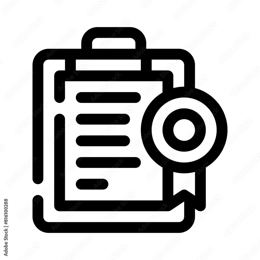 Excellence line icon Excellence line icon