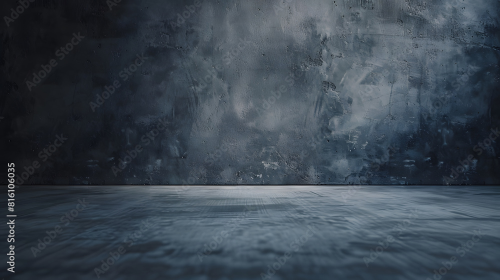 Grey grunge textured wall Copy space : Generative AI Grey grunge textured wall Copy space : Generative AI
