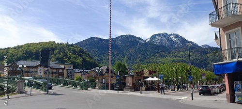 Bad Ischl, Austria - April 28, 2024: Amazing Bad Ischl view photo