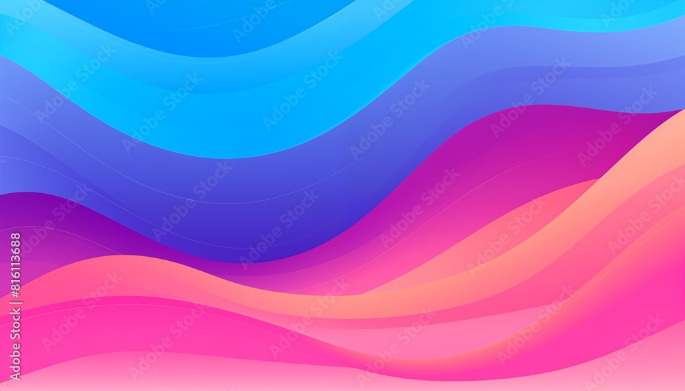 Fototapeta premium abstract colorful background with waves