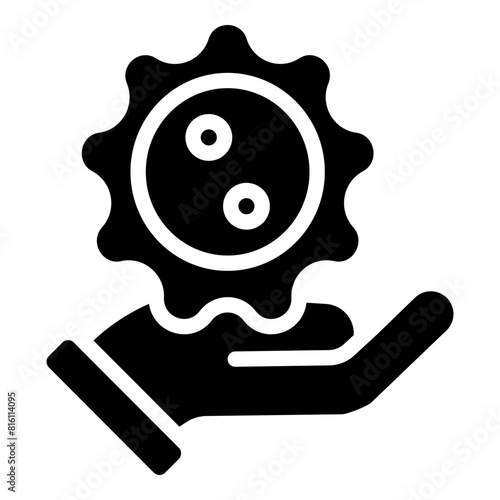 Offer Glyph Icon Design