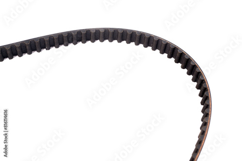 timing belt on a white background. isolate