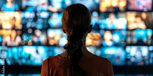 Exploring the Impact of Digital Technology on Media Consumption Habits in Media Studies. Concept Digital Technology, Media Consumption, Impact Analysis, Media Studies, Technology Influence