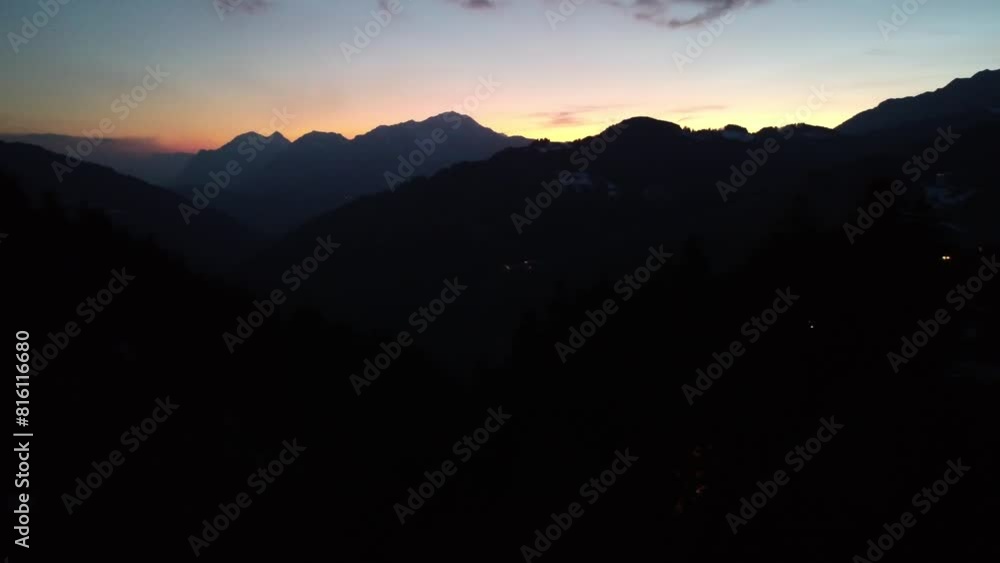 Panoramique de nuit - Drone 4K Panoramique de nuit - Drone 4K