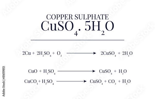 Preparation and Properties of Copper Sulphate