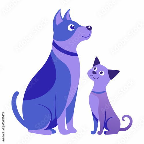 Cat and dog  