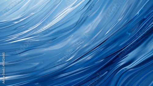 Blue abstract. lines coming. together and defining the direction, technology background. hyper realistic 