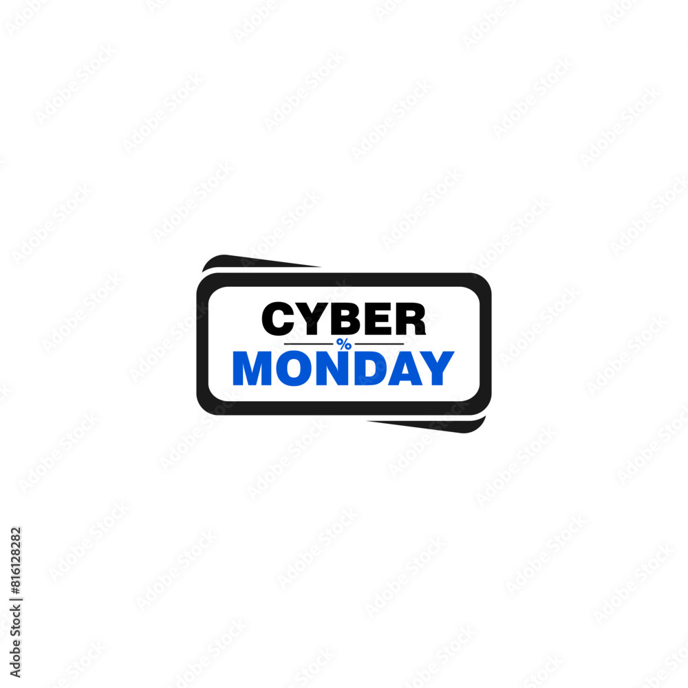 Cyber Monday seal stamp icon isolated on white background Cyber Monday seal stamp icon isolated on white background