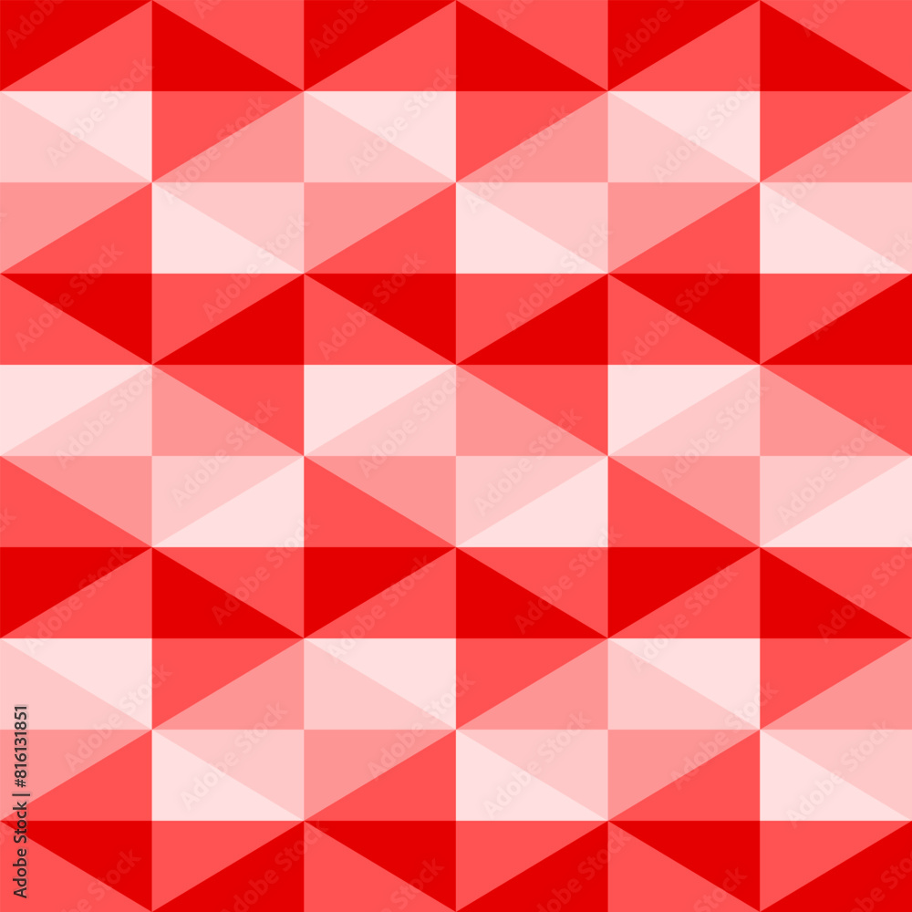 abstract red geometric background, red seamless pattern, prism, crystal theme for decoration abstract red geometric background, red seamless pattern, prism, crystal theme for decoration