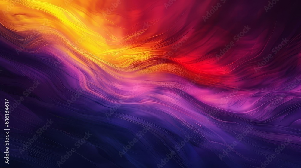 moody color gradient background dark purple red yellow blue abstract ...
