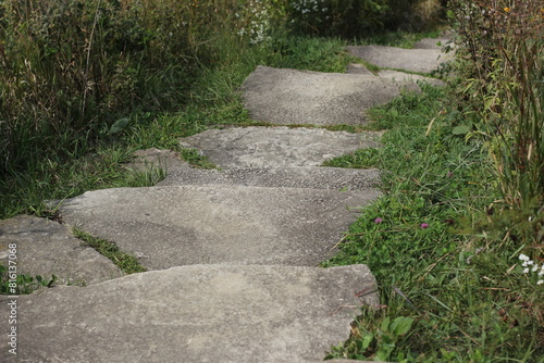 stone path in the garden © Lina