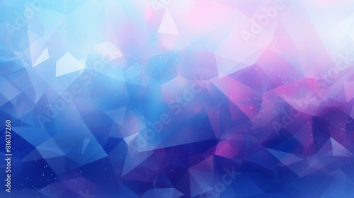 This image features soft pastel geometric shapes creating a light, modern, abstract background