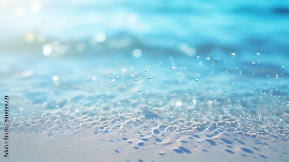 This close-up image displays the dynamic interaction of sunlight on ocean water, creating a dance of light and shadows This close-up image displays the dynamic interaction of sunlight on ocean water, creating a dance of light and shadows