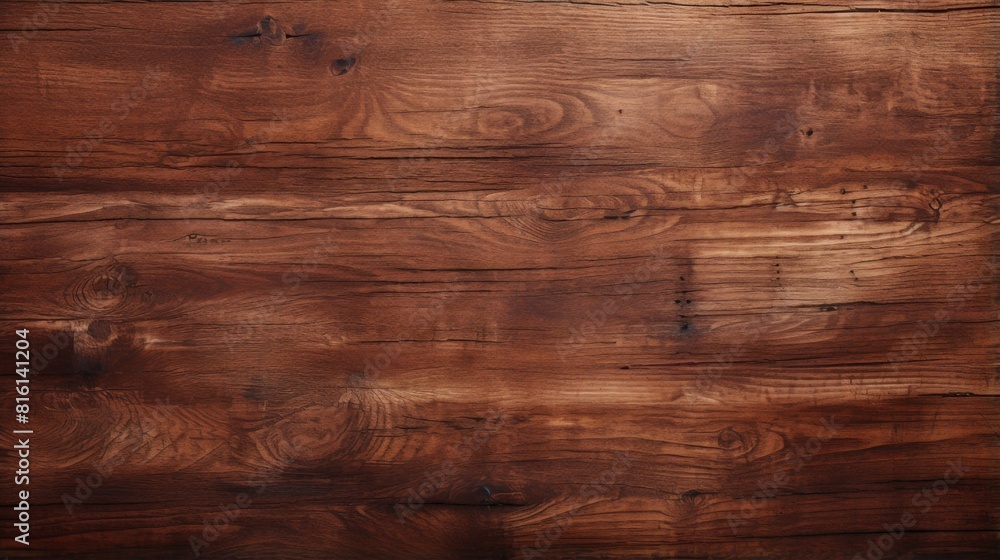 Crisp image capturing the smooth surface and detailed grain of stained wooden planks with a modern touch Crisp image capturing the smooth surface and detailed grain of stained wooden planks with a modern touch