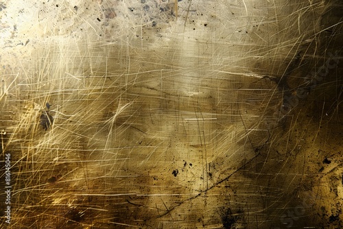 This wallpaper captures the abstract, time-worn texture of a scratched gold surface, making a unique background with best-seller potential