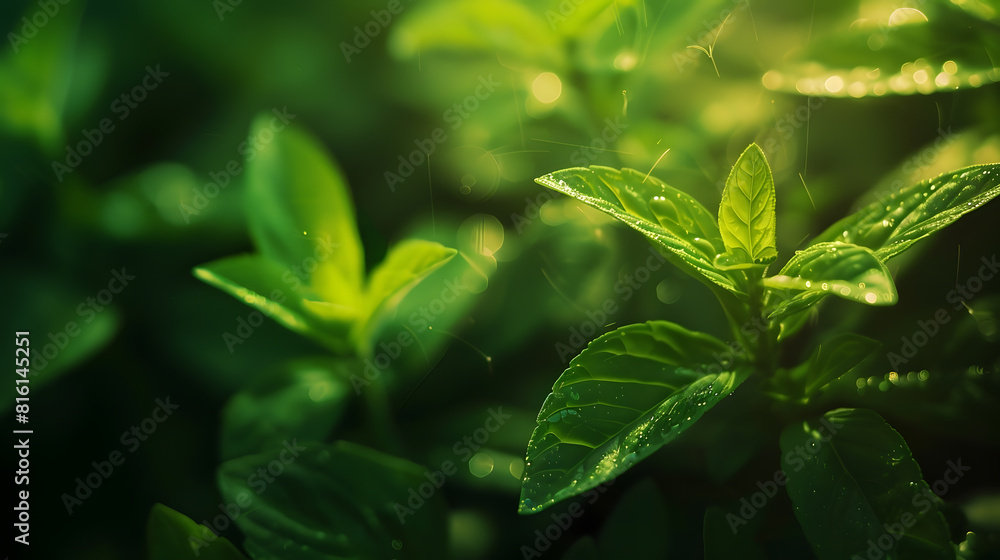 color of light and dark green : Generative AI color of light and dark green : Generative AI