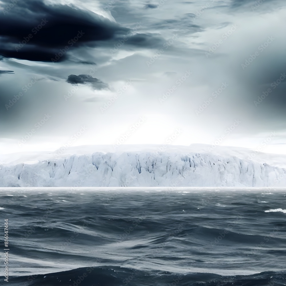 Obraz premium gigantic glacier