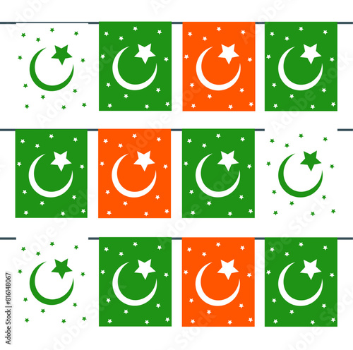 Muslims flags