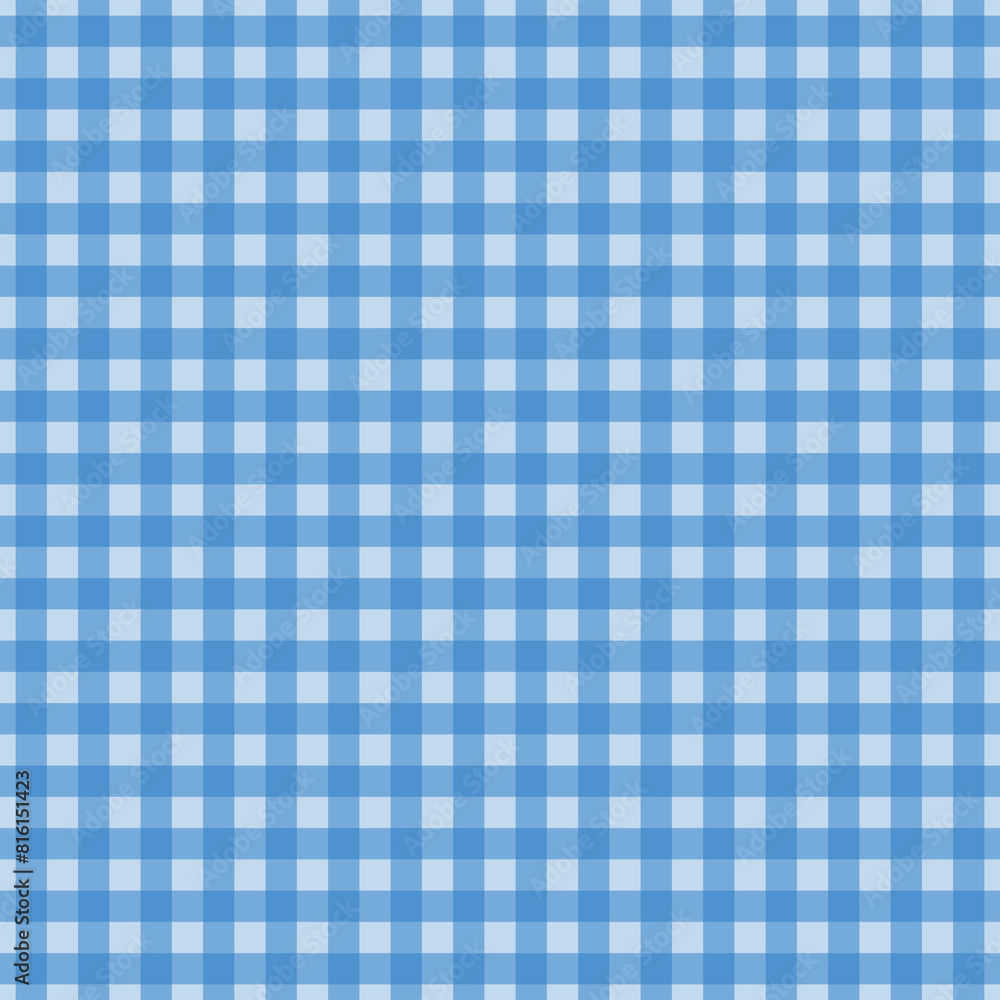 Gingham pattern seamless Plaid repeat in blue and white. Design for print, tartan, gift wrap, textiles, checkered background for tablecloth Gingham pattern seamless Plaid repeat in blue and white. Design for print, tartan, gift wrap, textiles, checkered background for tablecloth