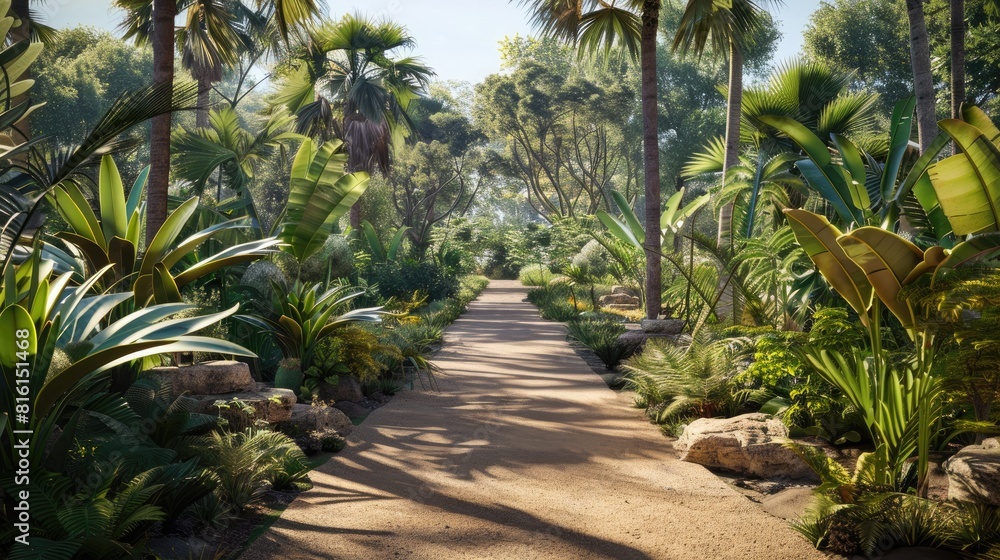 The park features a lush variety of plant species strategically placed to not only foster their growth but also to offer shade to curious travelers eager to delve into the study of ecology