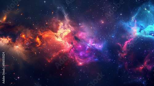 photo of star and space background photo