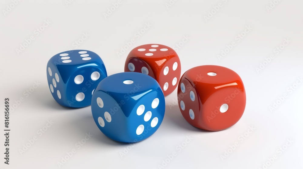 3d modelInvestigate the principles of game theory and how they apply to decision-making in dice-based games.isolated on white background 3d modelInvestigate the principles of game theory and how they apply to decision-making in dice-based games.isolated on white background