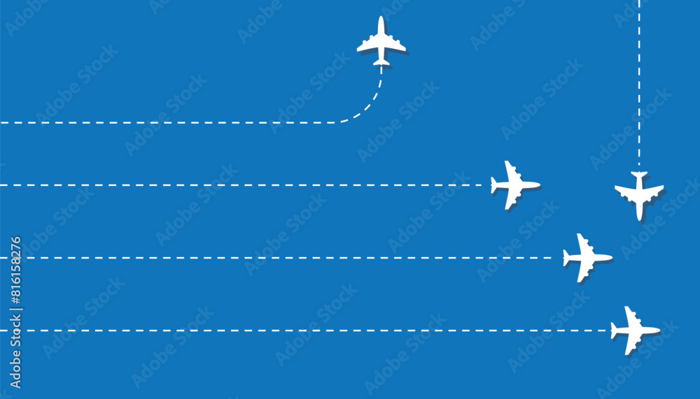 plane vector. wallpaper. free space for text. background. Stock Vector ...