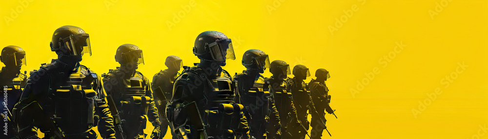 Public Perception (Yellow): Represents public perceptions and attitudes towards police militarization