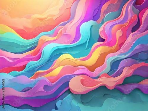 pastel splash color background
