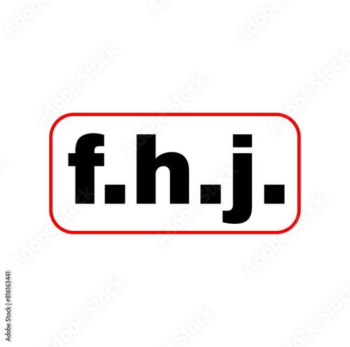 Fhj monogram 