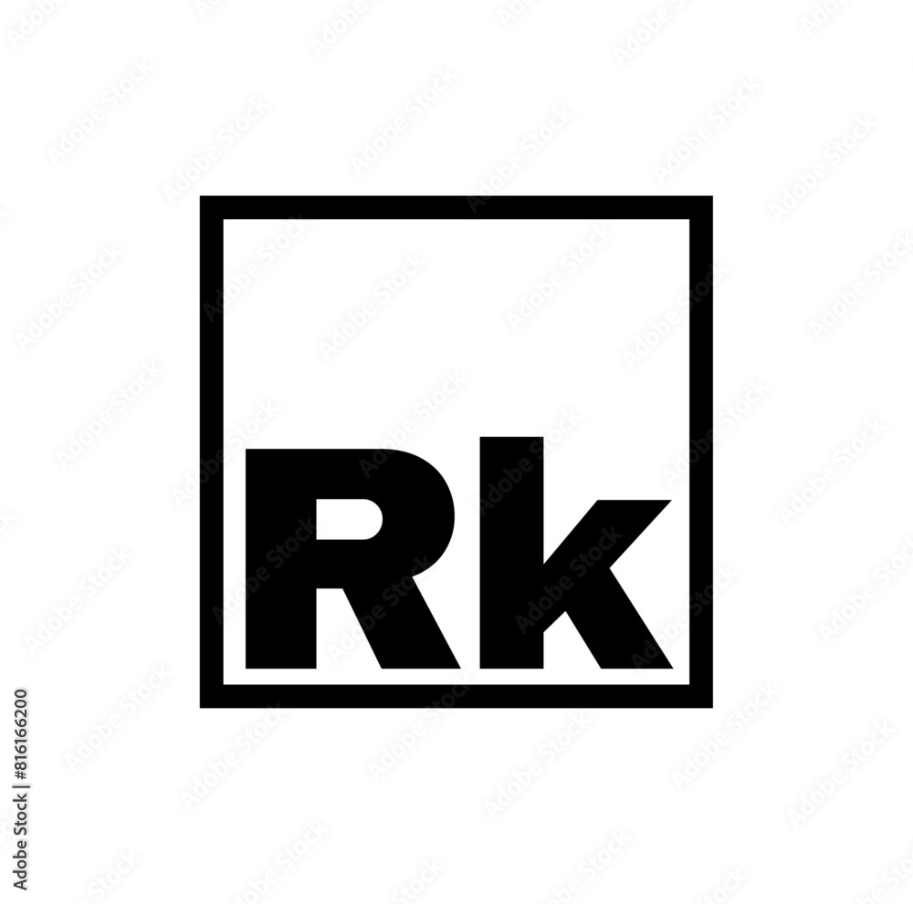 Rk monogram 