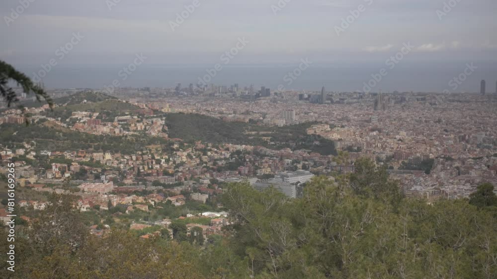 Skyline of Barcelona, Catalunya, Spain Skyline of Barcelona, Catalunya, Spain