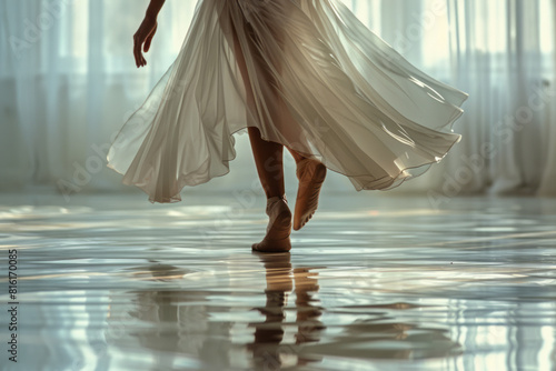 Artistic depiction of a flamenco dancer's movements, with sharp, angular lines and diamond shapes highlighting intensity and drama.
