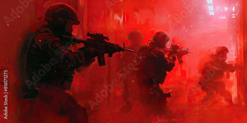 Use of Force (Red): Represents the increased likelihood of police using force, including lethal force, in militarized operations