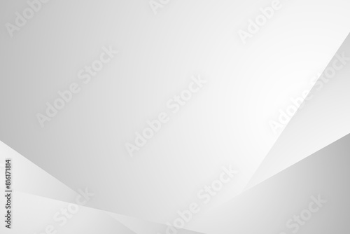 Abstract white and gray shape modern vector background. texture white pattern 