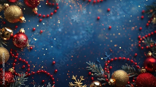 Christmas Background in Horizontal Orientation