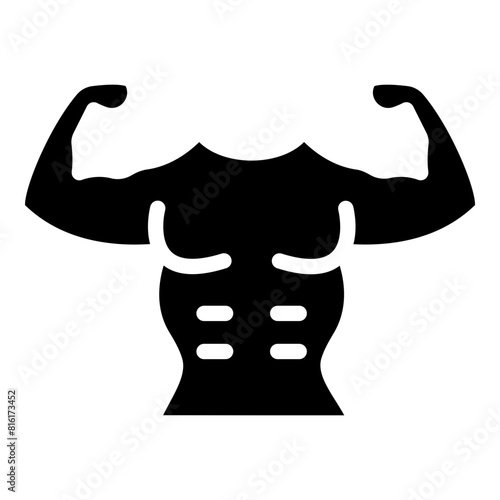 Abs Glyph Icon Design