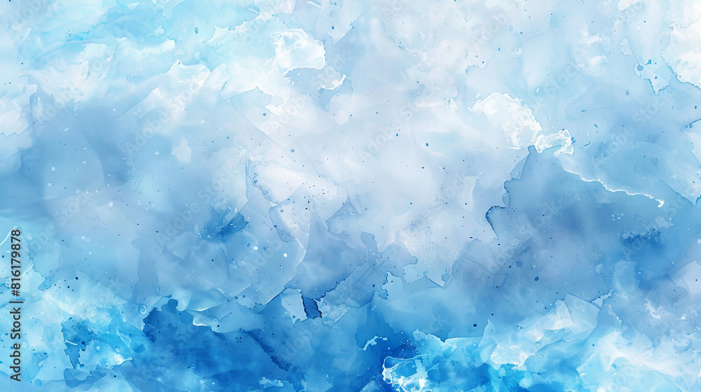 Fantasy smooth light blue shades on watercolor paper textured illustration for grunge design, vintage card, templates. Pastel ink colors, wet effect, hand drawn canvas, watercolor background Fantasy smooth light blue shades on watercolor paper textured illustration for grunge design, vintage card, templates. Pastel ink colors, wet effect, hand drawn canvas, watercolor background