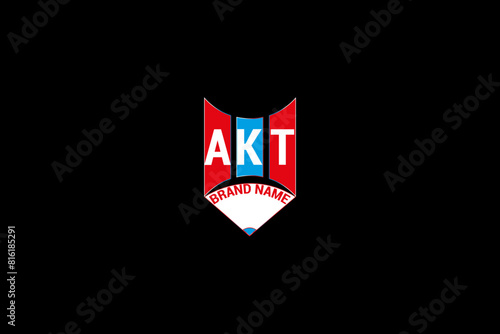 AKT letter logo Design. Unique attractive creative modern initial AKT initial based letter icon logo.