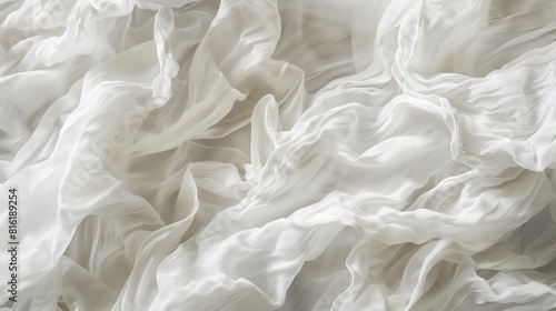 Abstract luxury white fabric texture for design backdrop. Fabric for background.
