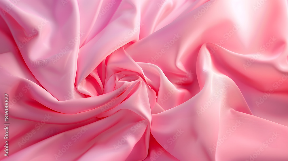 Fototapeta premium abstract pink cloth background for desktop : Generative AI