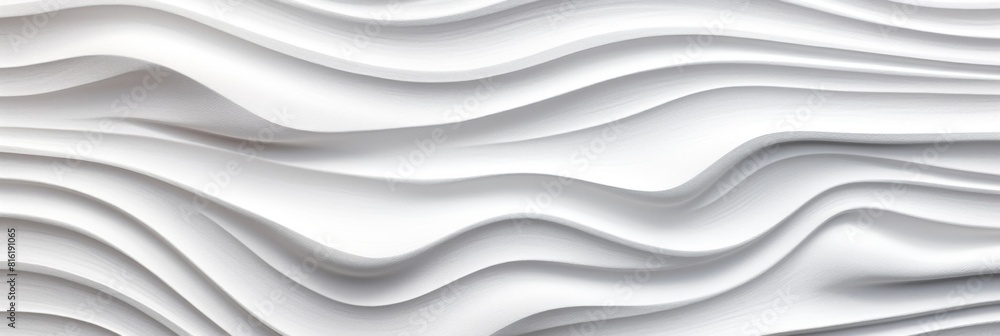 Abstract white wavy texture with smooth, flowing lines creating a modern and minimalist design
Minimalism, Modern, Flow, White, Texture Abstract white wavy texture with smooth, flowing lines creating a modern and minimalist design
Minimalism, Modern, Flow, White, Texture