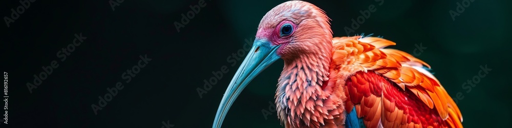 Fototapeta premium ibis bird.