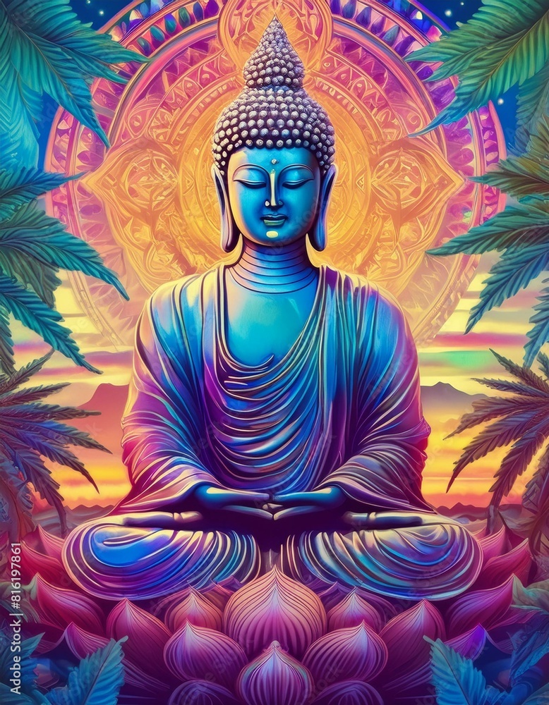ilustración de Buda(5).