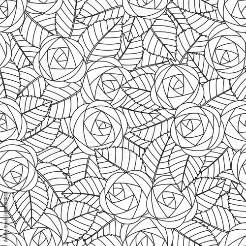 Konstfotografi Hand drawn roses
