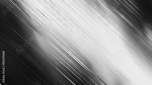 Detailed close-up of a monochrome brushed metal surface with light reflecting linear patterns