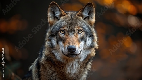 wolf stock photo young wolf portrait