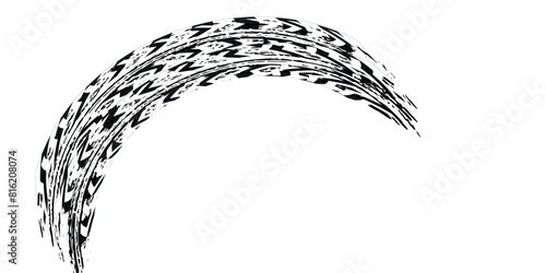 wheel tire tracks background design